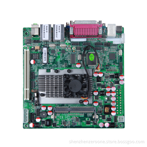 17x17cm MINI-ITX Embedded Mainboard/Intel Atom D525 processor/Intel NM10 chipset/Intel GM3150 GPU/2xLAN port